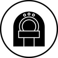 CT Scan Vector Icon Style