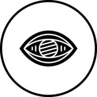Cataract Vector Icon Style