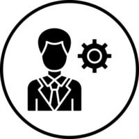 Manager Male Vector Icon Style