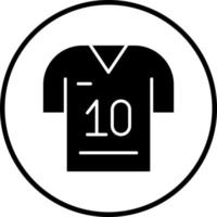 jersey vector icono estilo