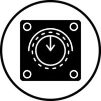 Dimmer Switch Vector Icon Style