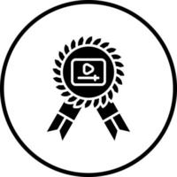 Media Award Vector Icon Style