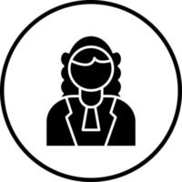 Justice Vector Icon Style