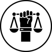 Civil Law Vector Icon Style