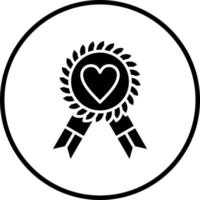 Humanitarian Award Vector Icon Style