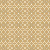 Simple Islamic pattern design on cream color background. vector