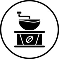 Coffee Grinder Vector Icon Style