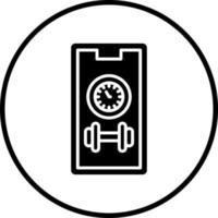 Gym Time Vector Icon Style