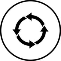 Circular Design Vector Icon Style