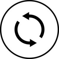 Open Loop Vector Icon Style