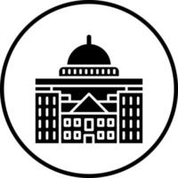 Capitol Vector Icon Style