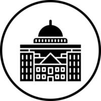 Capitol Vector Icon Style