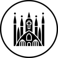Sagrada Familia Vector Icon Style