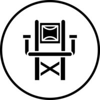 Director Chair Vector Icon Style