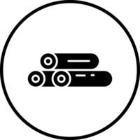 Log Vector Icon Style