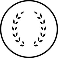 Laurel Wreath Vector Icon Style