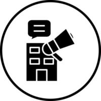 PR Firm Vector Icon Style