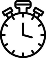 Timer Vector Icon Style