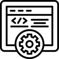 Web Programming Vector Icon Style