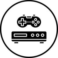 juego consola vector icono estilo