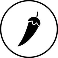 Chili Vector Icon Style