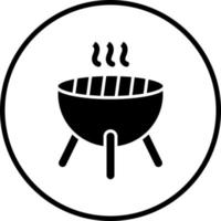 Grill Vector Icon Style