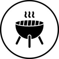 Grill Vector Icon Style