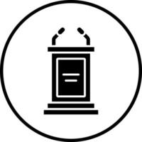 Bully Pulpit Vector Icon Style