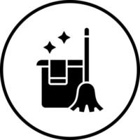 Home Cleaning Vector Icon Style