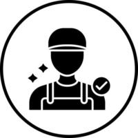 Vetted Professionals Vector Icon Style
