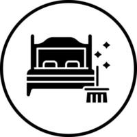 Mattress Cleaning Vector Icon Style