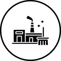 Industrial Cleaning Vector Icon Style