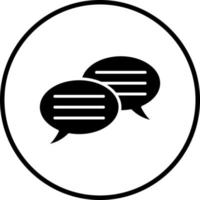 Messaging Vector Icon Style