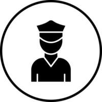 Gate Keeper Vector Icon Style