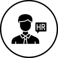 Human Resources Vector Icon Style