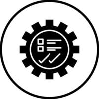 Gear Testing Vector Icon Style