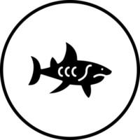 Shark Vector Icon Style
