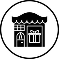 Gift Shop Vector Icon Style