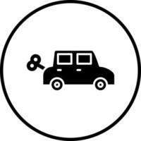 Car Toy Vector Icon Style