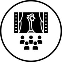 película festival vector icono estilo