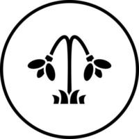 Snowdrop Vector Icon Style