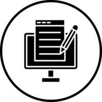 Copywriting Vector Icon Style