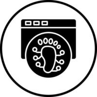 Digital Footprint Vector Icon Style