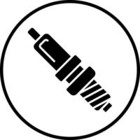 Spark Plug Vector Icon Style