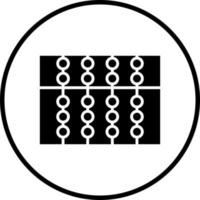 Vector Design Abacus Vector Icon Style