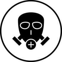 Vector Design Gas Mask Vector Icon Style