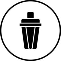 Vector Design Cocktail Shaker Vector Icon Style