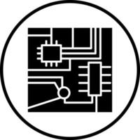 Vector Design Circuit Board Vector Icon Style