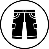 rugby pantalones vector icono estilo