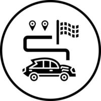 Race Navigation Vector Icon Style